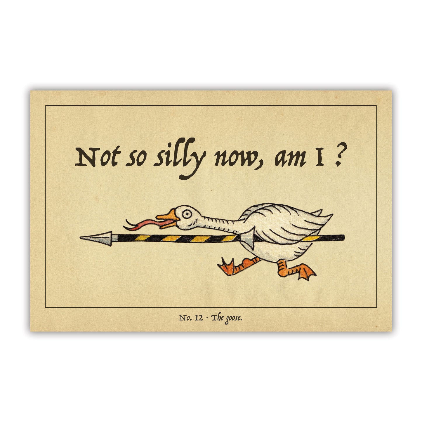 The Goose Postcard