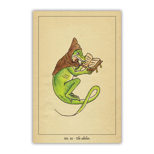 The Scholar Postcard