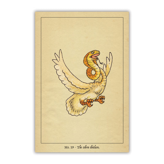 The Cobra Chicken Postcard