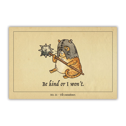 The Executioner Postcard
