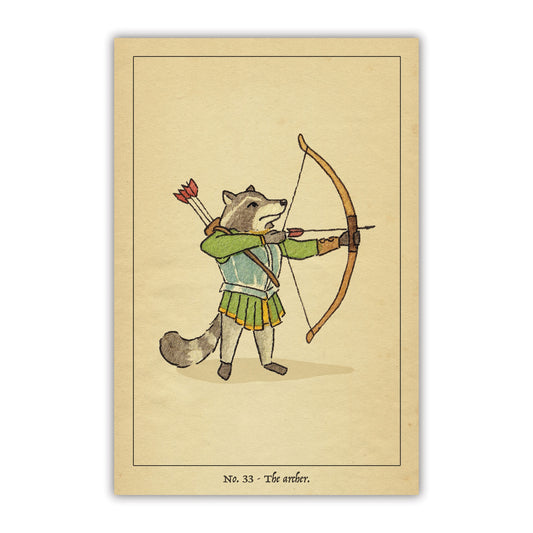 The Archer Postcard
