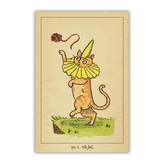 The Fool Postcard
