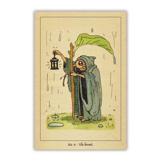 The Hermit Postcard