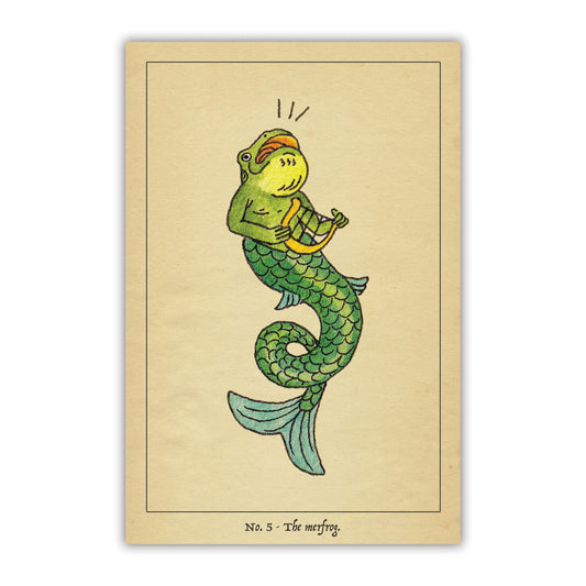 The Merfrog Postcard