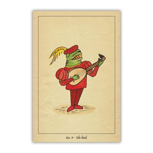 The Bard Postcard