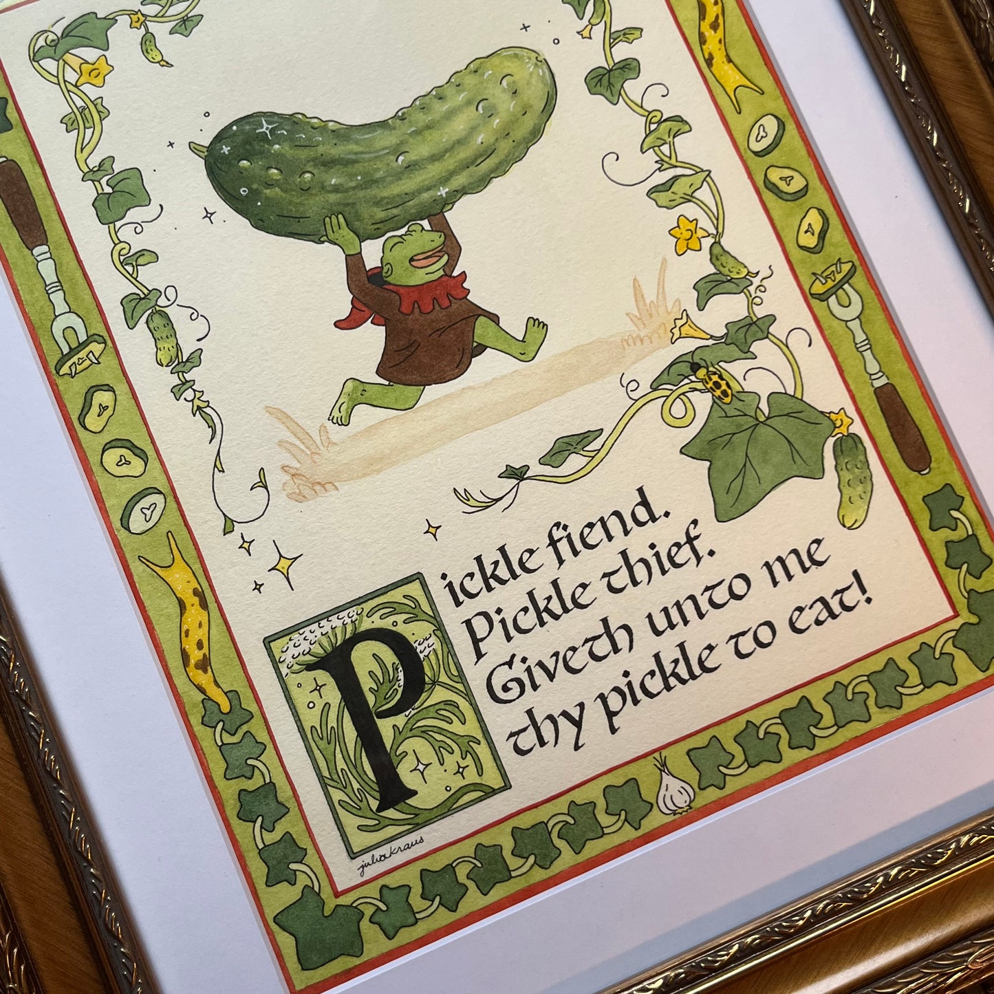 Pickle Thief - Original Painting