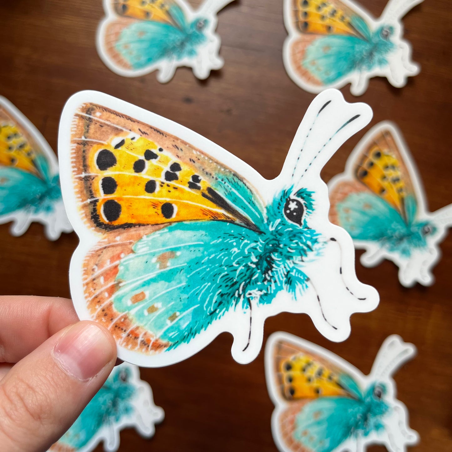 Hairstreak Butterfly Sticker