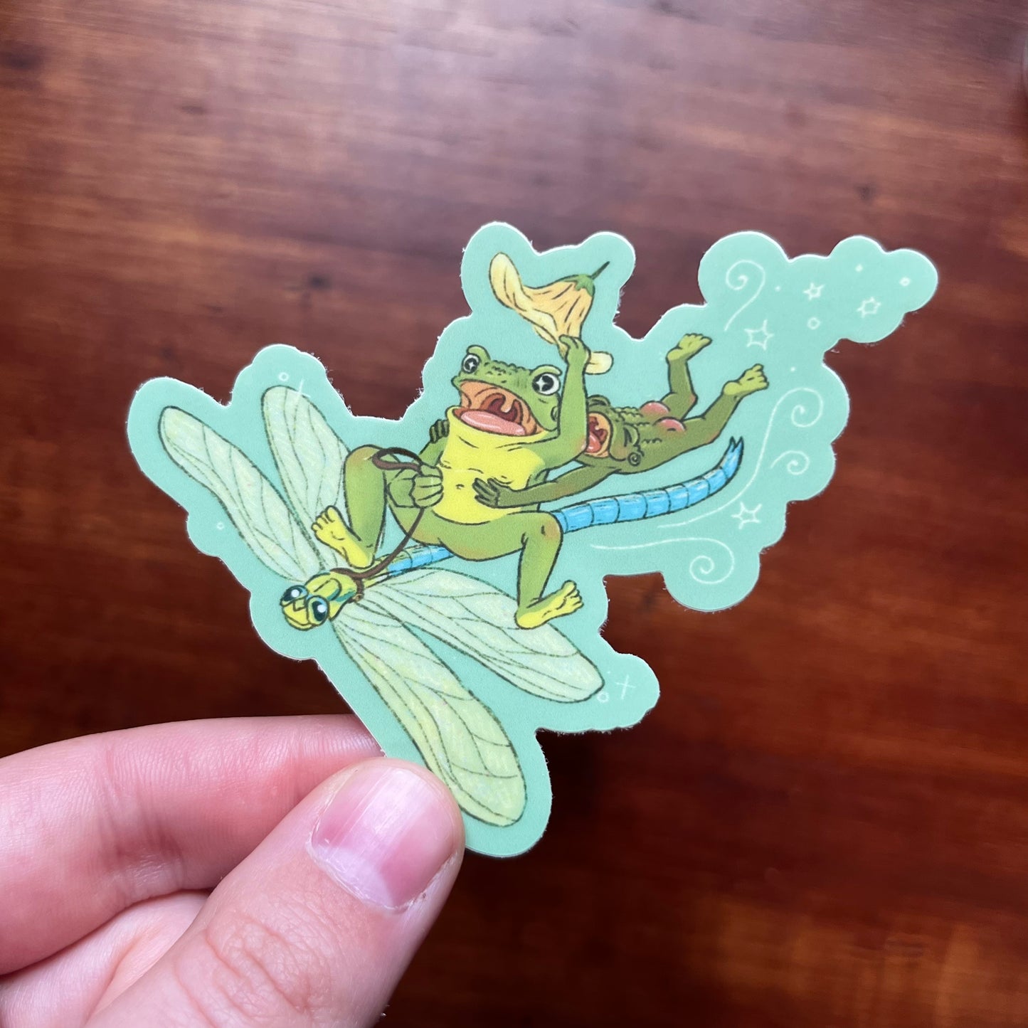 Dragonfly Adventure Sticker