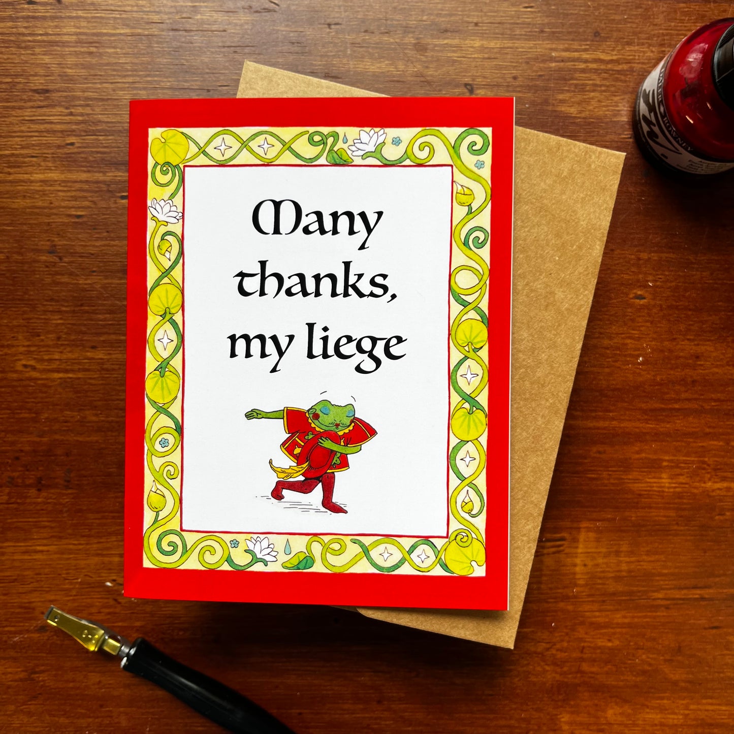 Herald Thank You Card