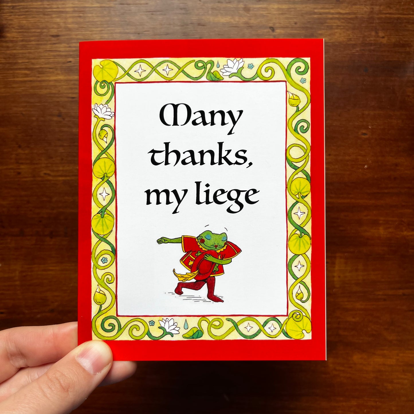 Herald Thank You Card