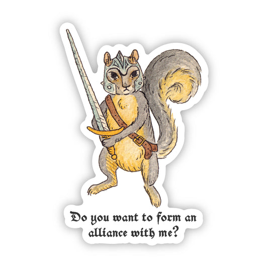 Squirrel Knight Sticker