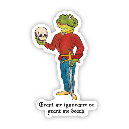 The Poet Sticker