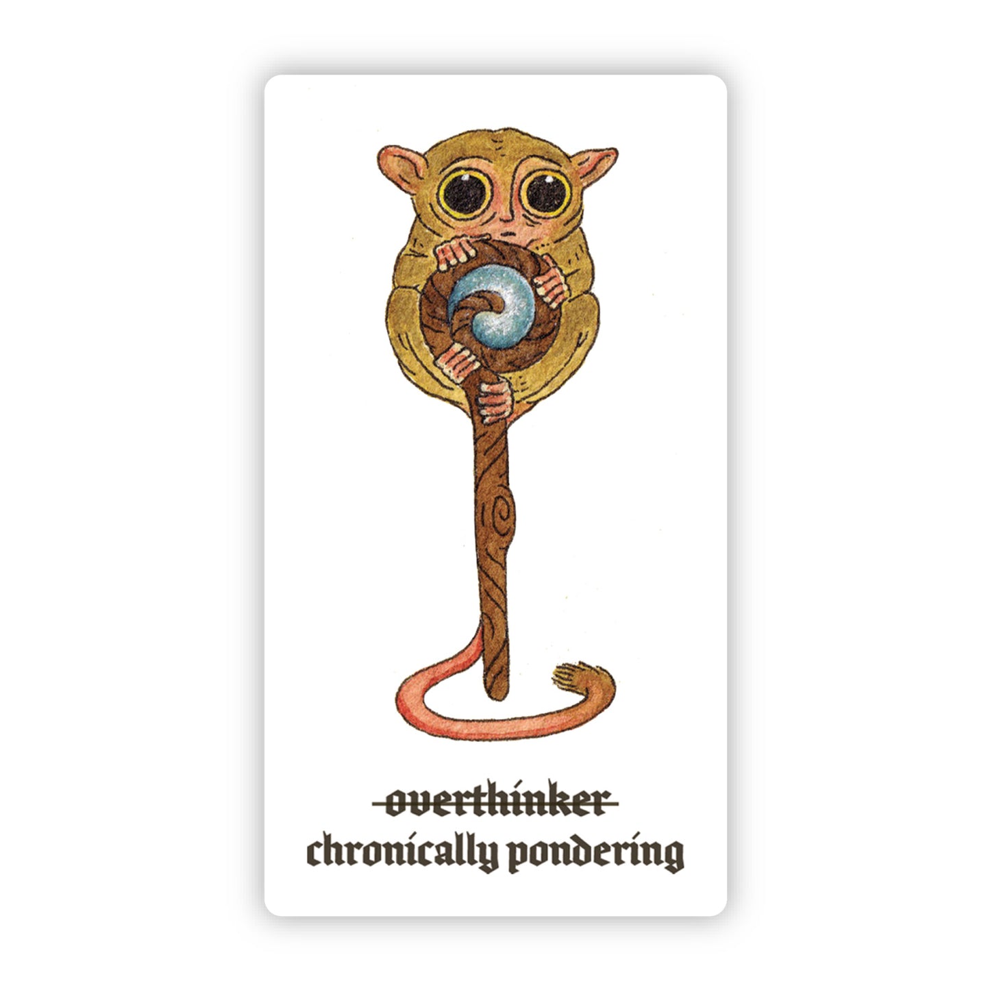 The Tarsier Sticker