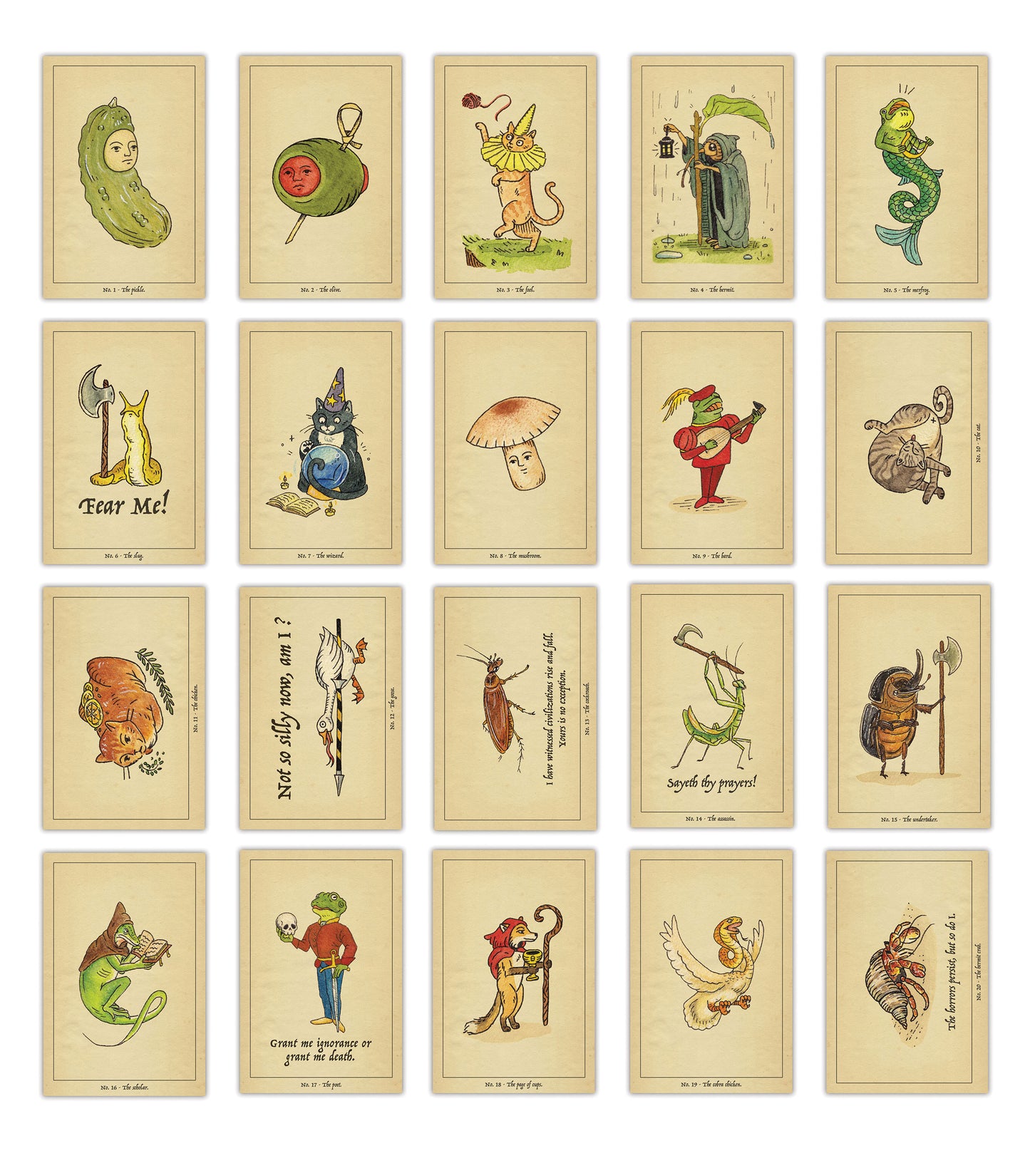 B-Grade Mystery Postcard Pack