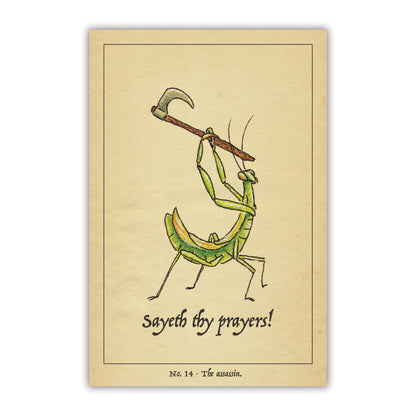 The Assassin Postcard
