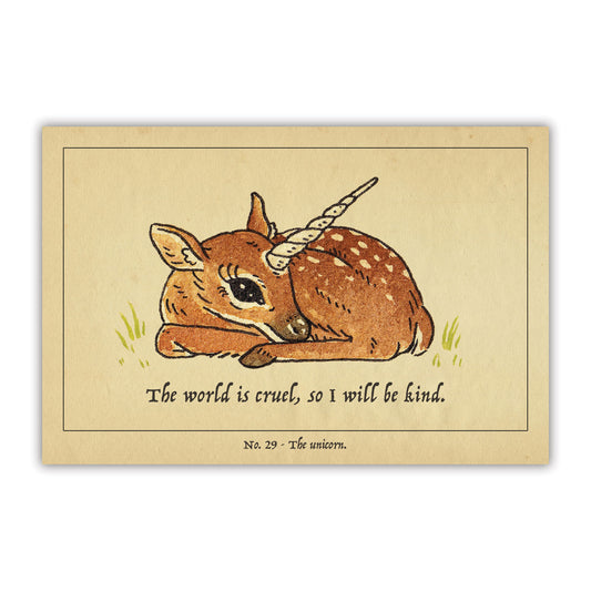 The Unicorn Postcard