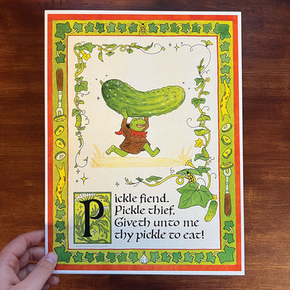 Pickle Fiend Art Print