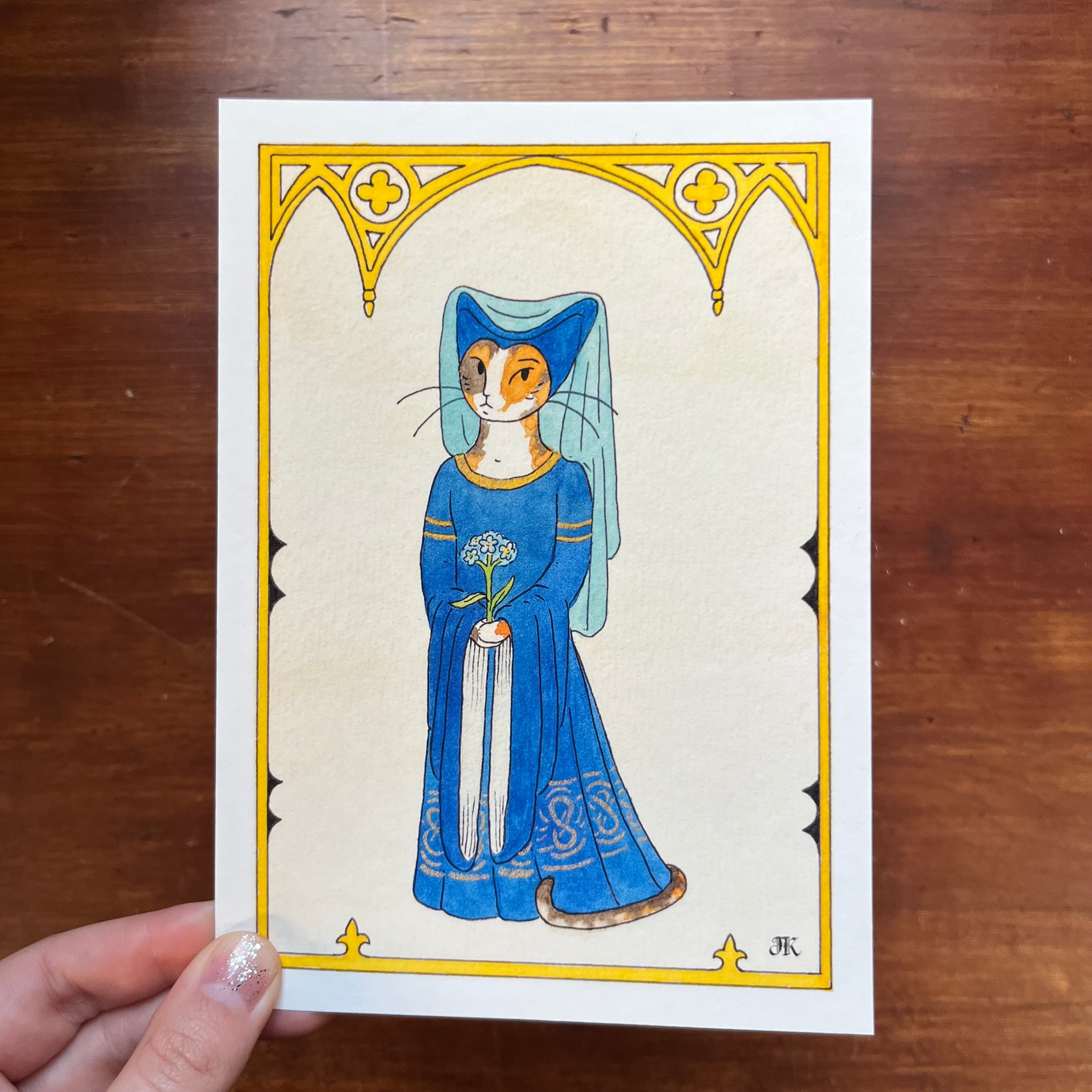 Forget-Me-Not Art Print – Mosstown Mercantile