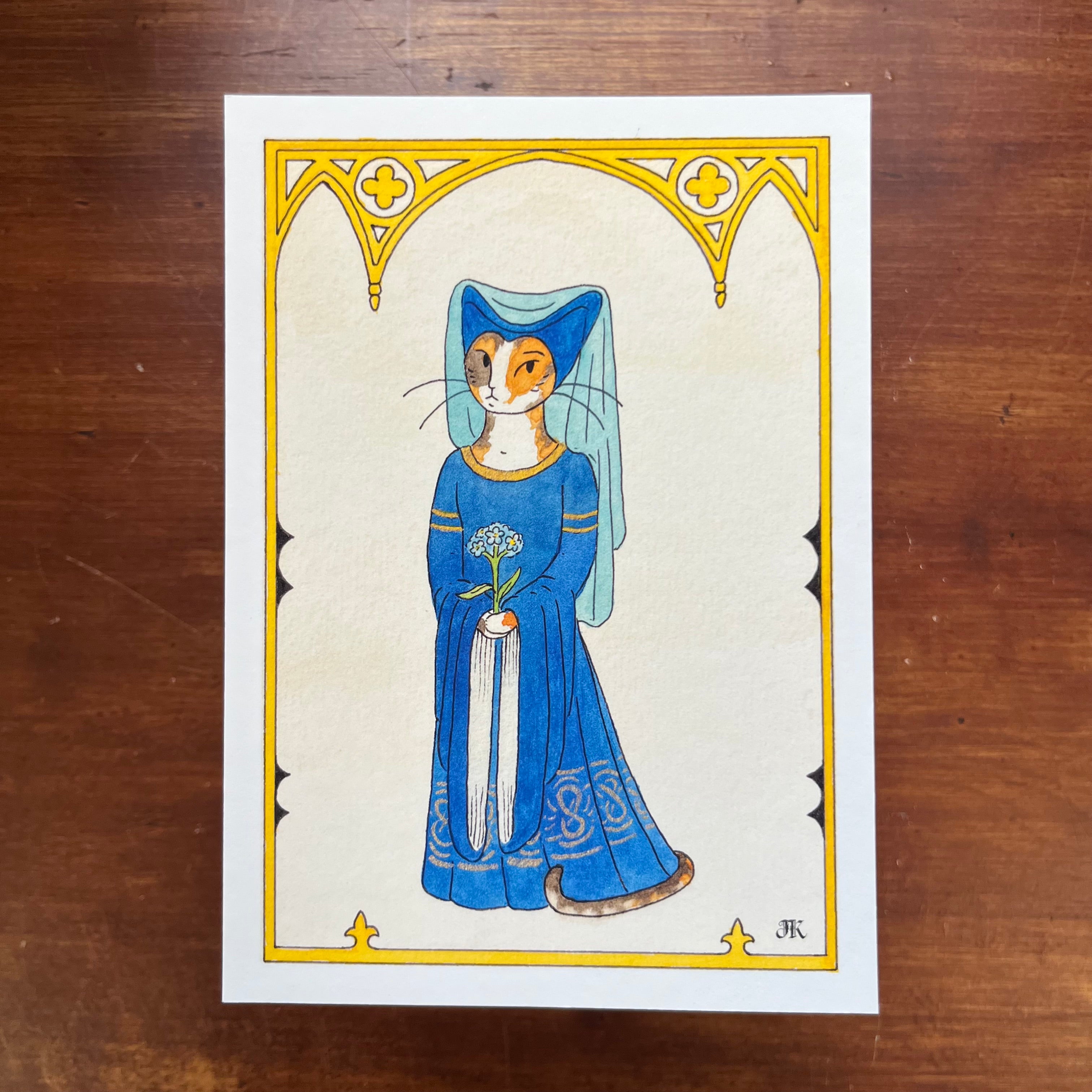 Forget-Me-Not Art Print – Mosstown Mercantile