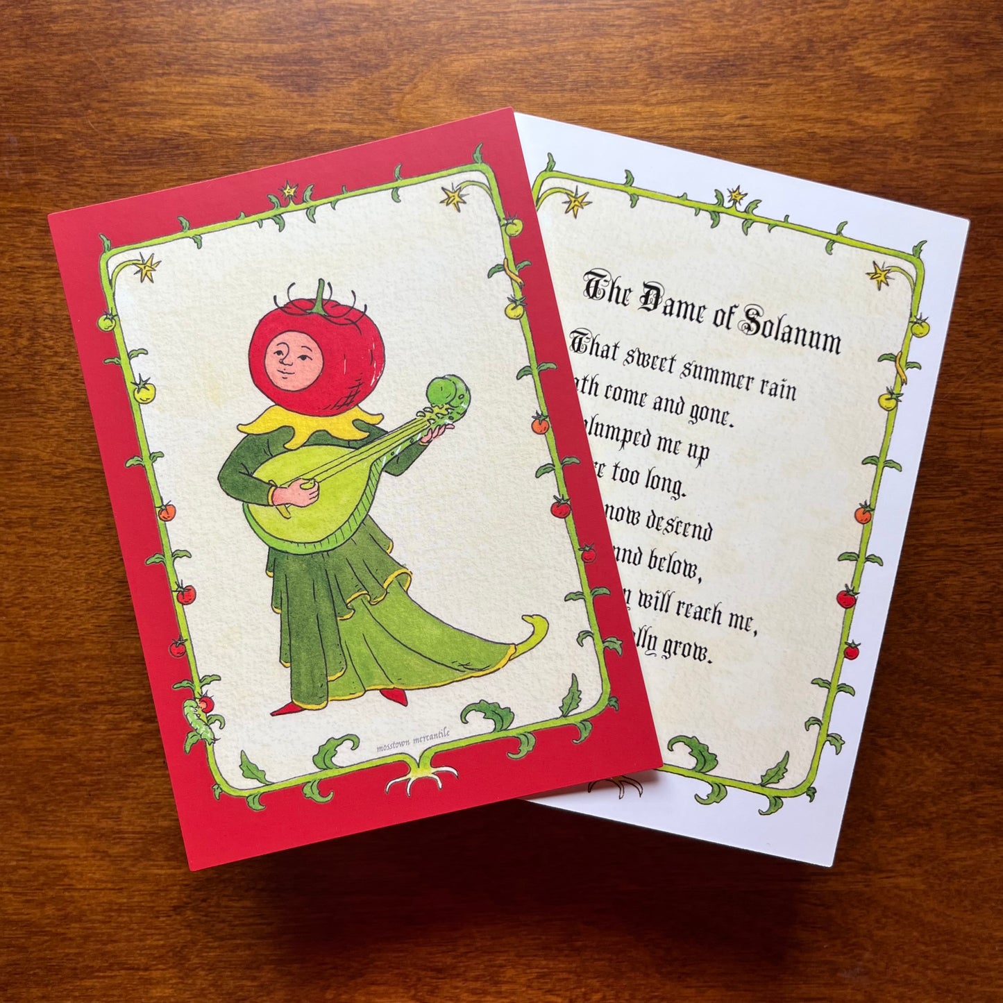 Dame of Solanum Print