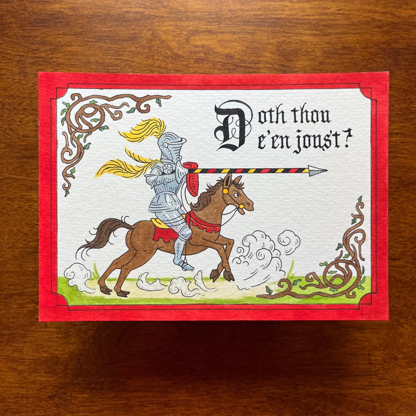 Joust - Original Painting