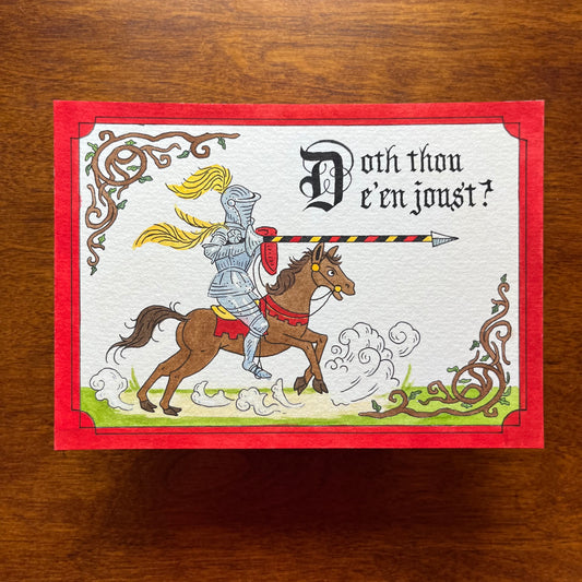 Joust - Original Painting