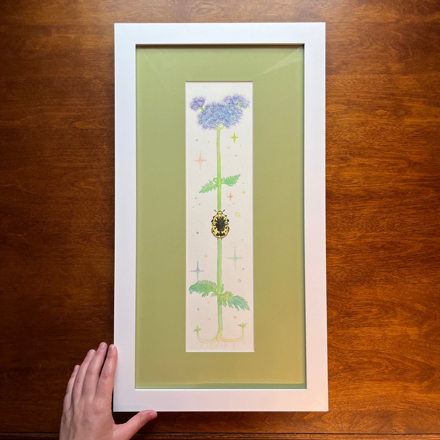 Mistflower - Original Painting