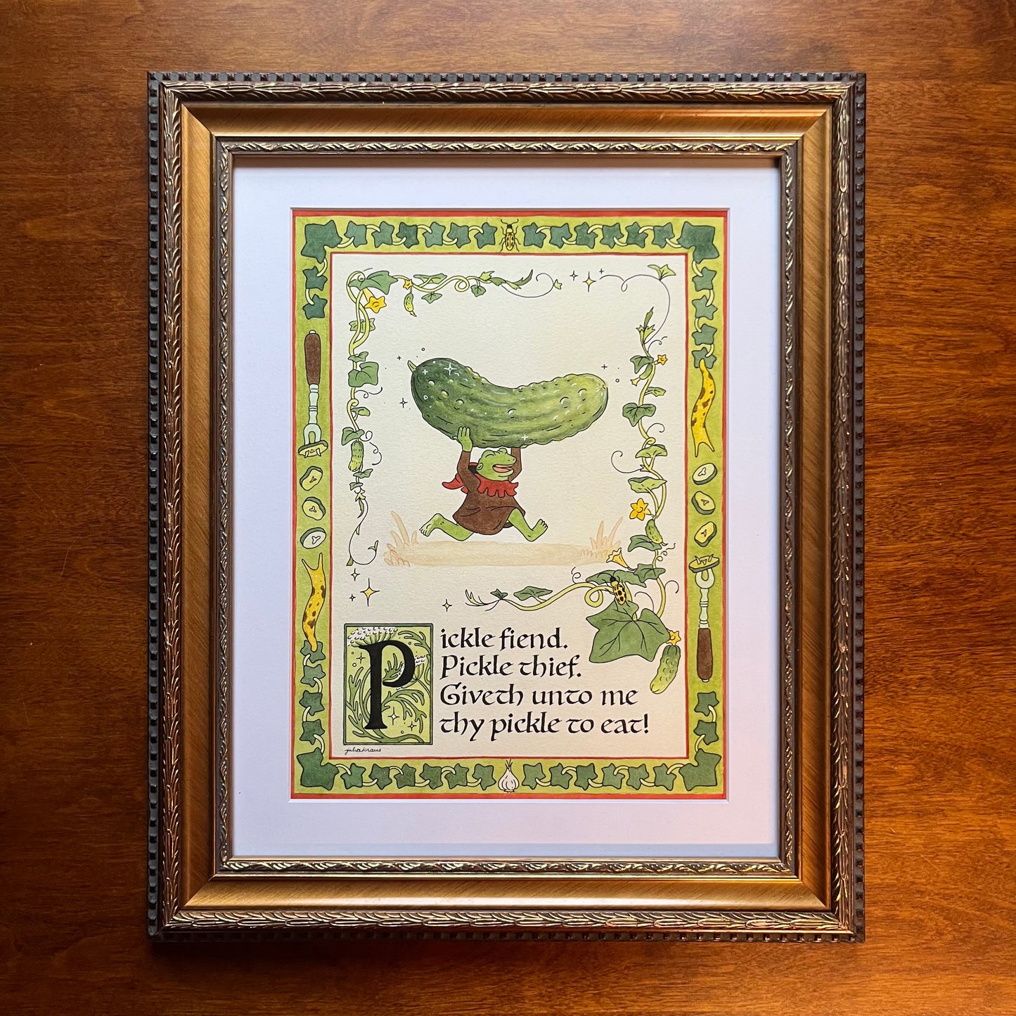 Pickle Thief - Original Painting