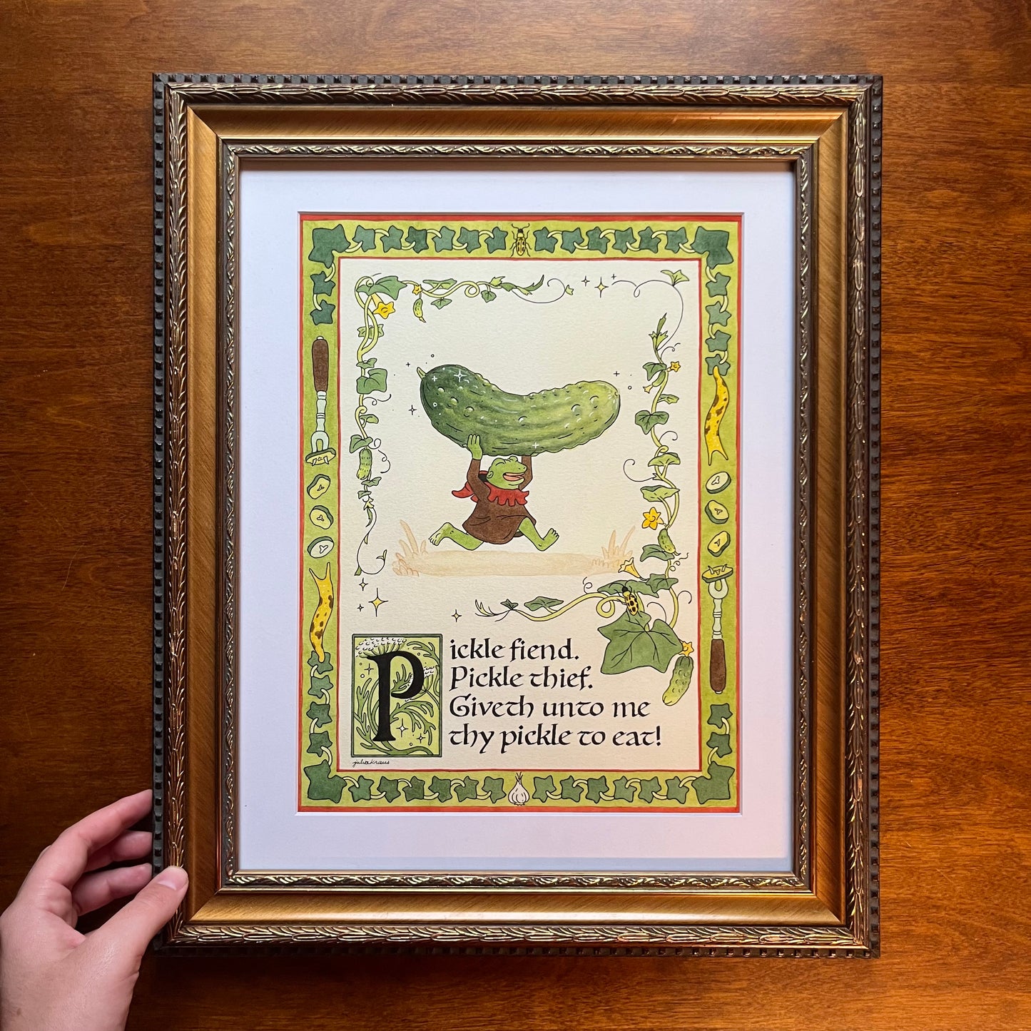 Pickle Thief - Original Painting