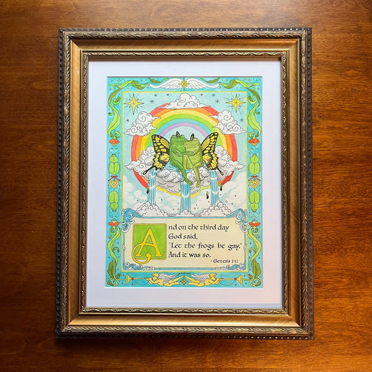 Creation of Frogs - Original Painting