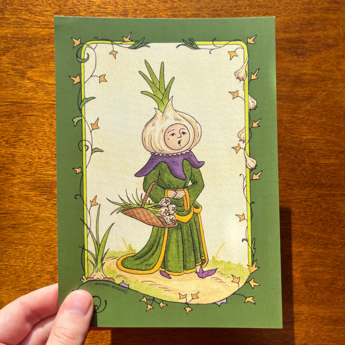 Garlic Maiden Print