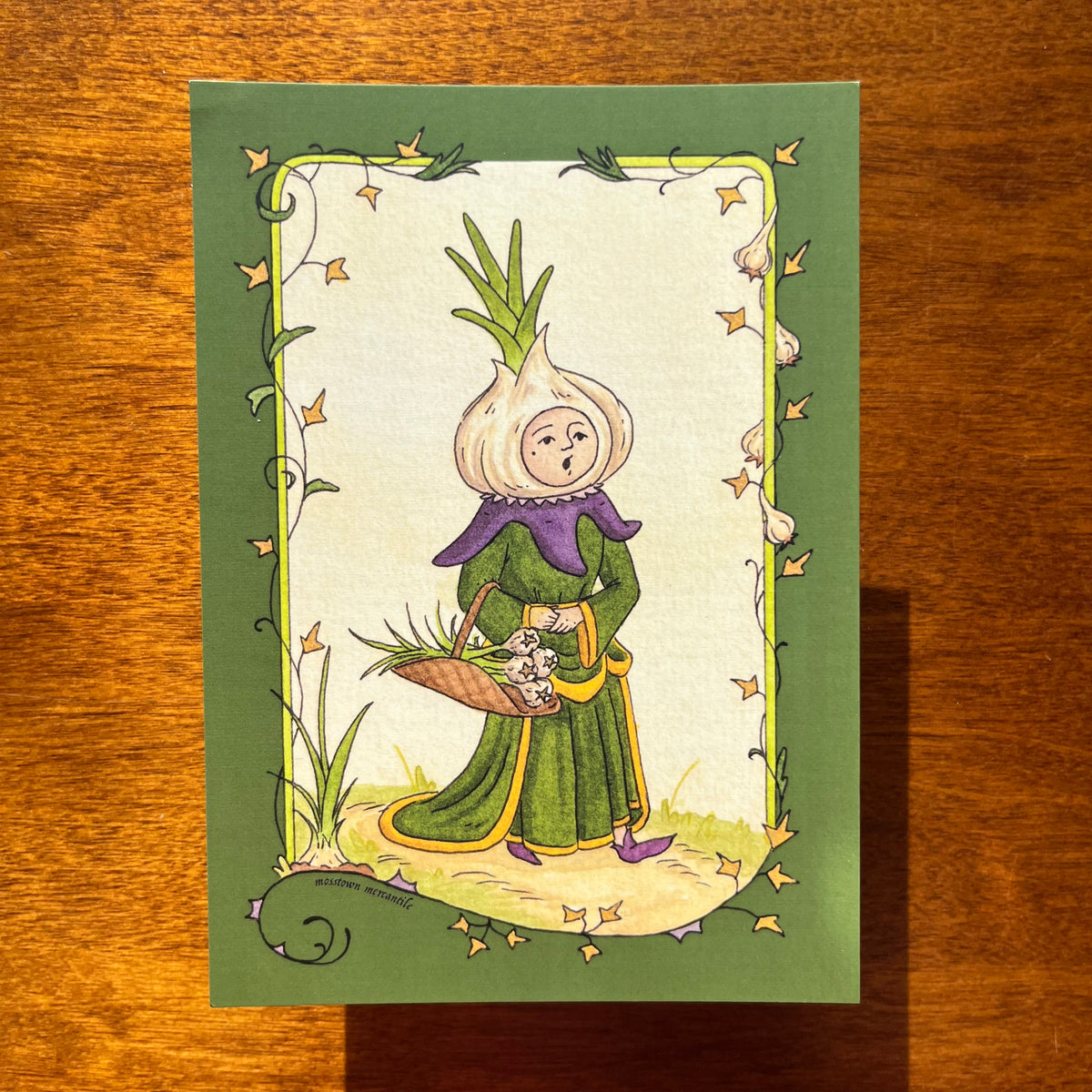 Garlic Maiden Print