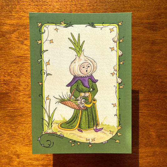 Garlic Maiden Print
