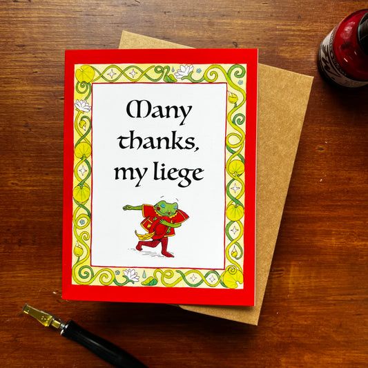 Herald Thank You Card