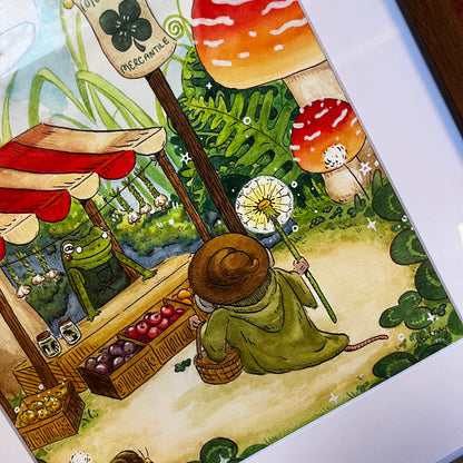 Gathering Rations - Original Painting