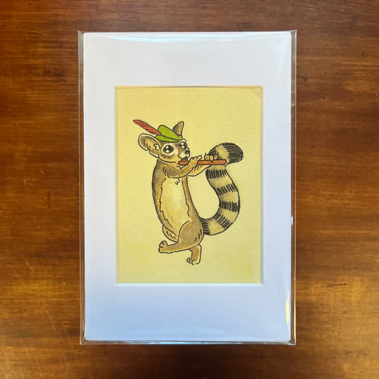 The Ringtail Mini Painting
