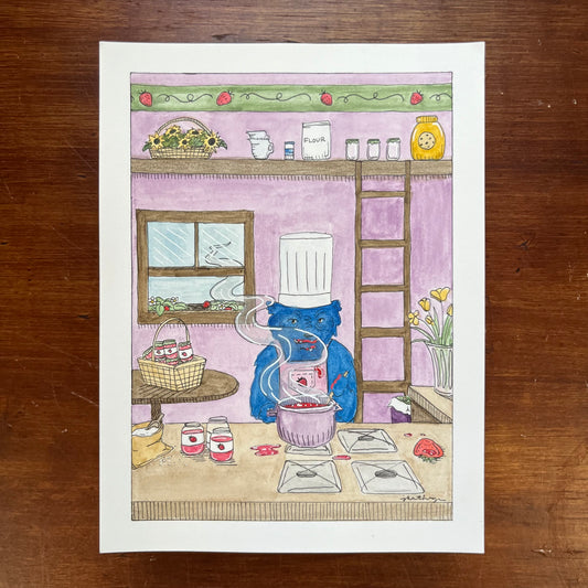 Strawberry Jam - Original Painting