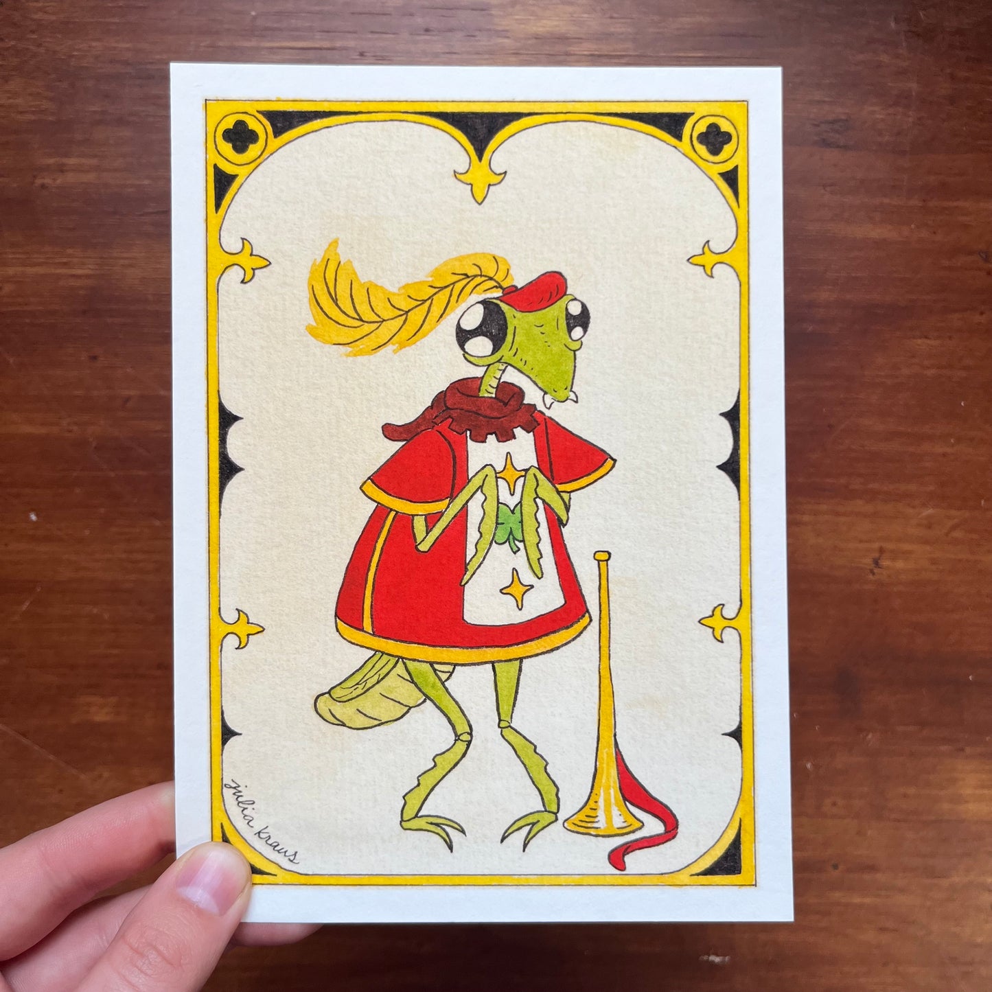 Mantis Herald Art Print