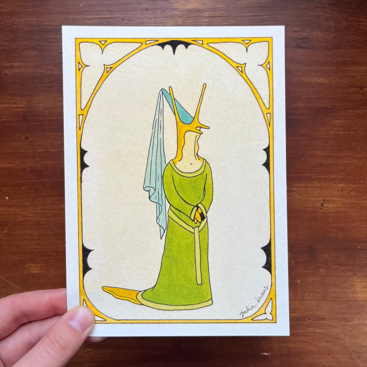 Slug Princess Art Print