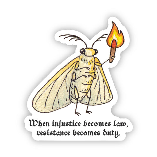 Moth Sticker