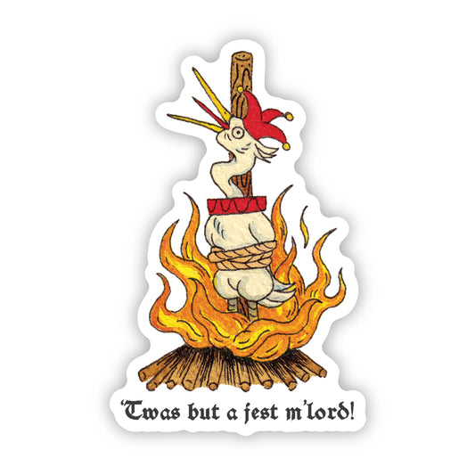 Jester Sticker
