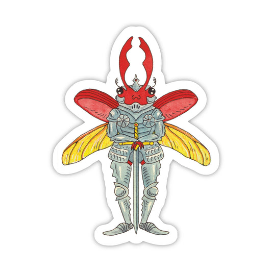 Scarab Knight Sticker