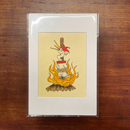 The Jester Mini Painting