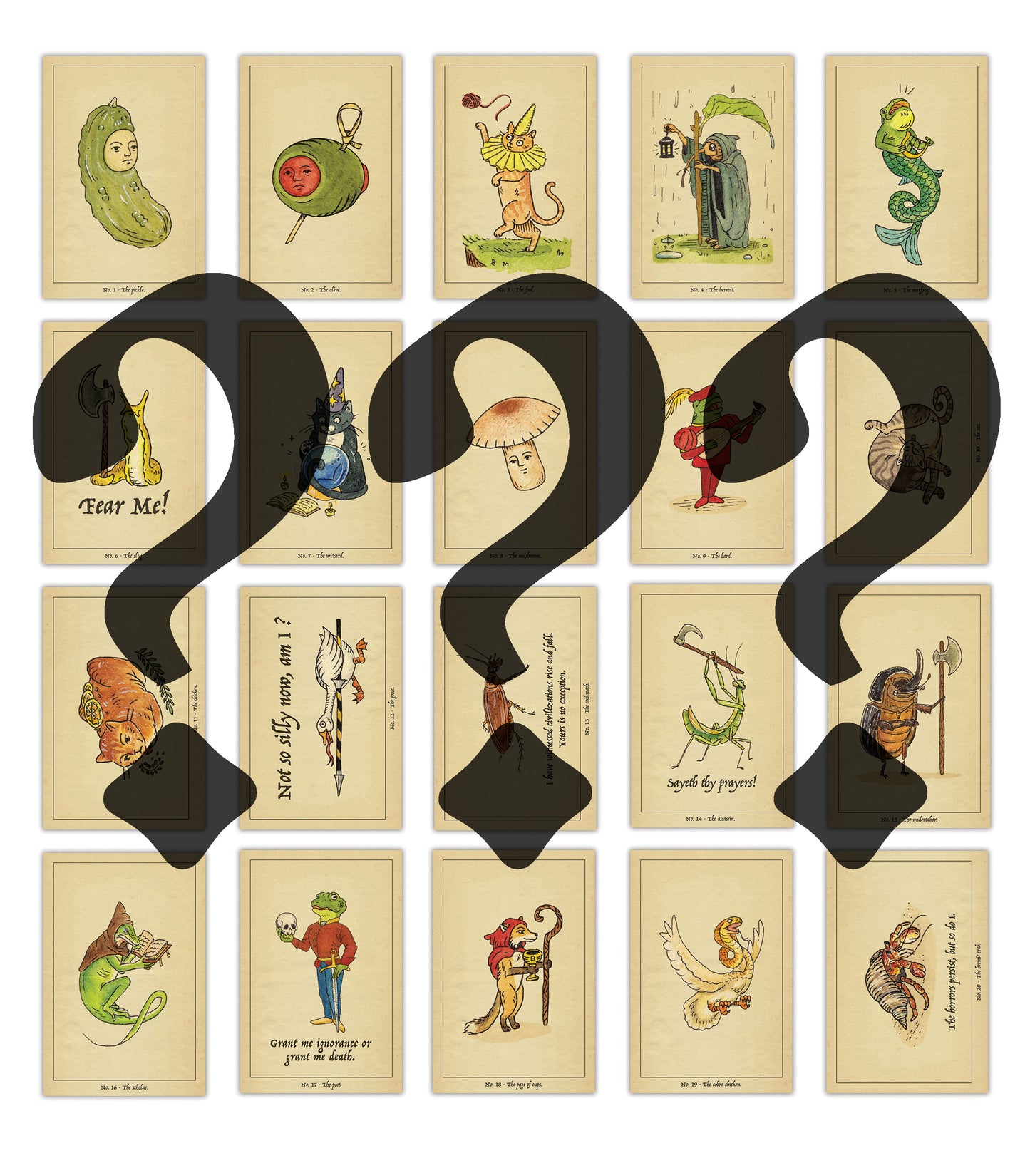 B-Grade Mystery Postcard Pack