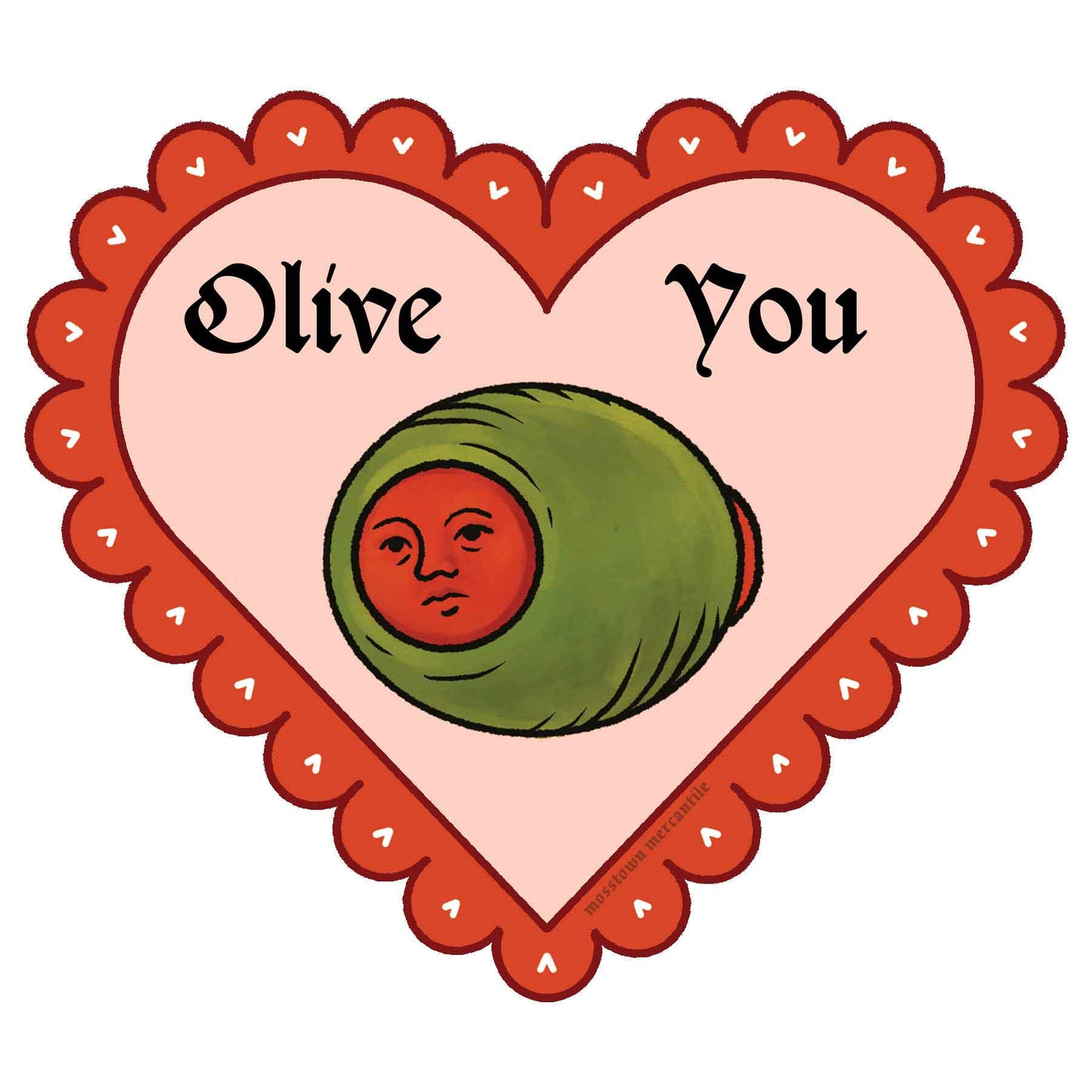 Olive You Valentine - Digital Download