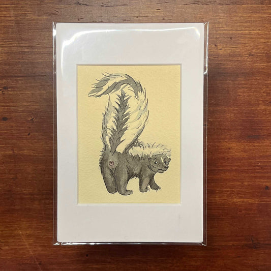 The Skunk Mini Painting